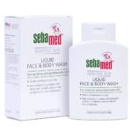 Sebamed liquid face and body wash 200 ml for gentle skin cleansing