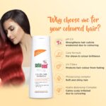 Mild daily shampoo for long lasting hair color protection