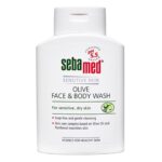 Sebamed olive face and body wash 200 ml for gentle daily cleansing