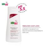 pH 5.5 shampoo by Sebamed designed to reduce hair fall