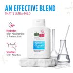 Gentle body wash for sensitive skin care