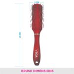 Vega Flat Hair Brush for Smooth Free Hair  (E11-FB) - Image 2