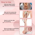 Vega Callus Remover Foot File PD-03 for Home Pedicure