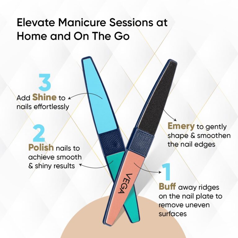 Vega Nail Buffer for Smooth Nail Polishing