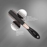 Vega Round Brush E34-RB for Blow Dry and Hair Volume