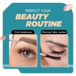 Vega Square Tip Tweezer Tool for Eyebrow Shaping and Hair Removal