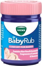 Vicks BabyRub 50ml gentle balm for baby soothing and comfort
