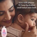 Moisturizing baby lotion for 24 hour hydration and smooth skin