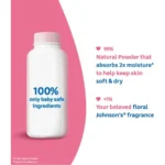 Johnson’s Baby Powder Blossoms Natural 100g - Image 5