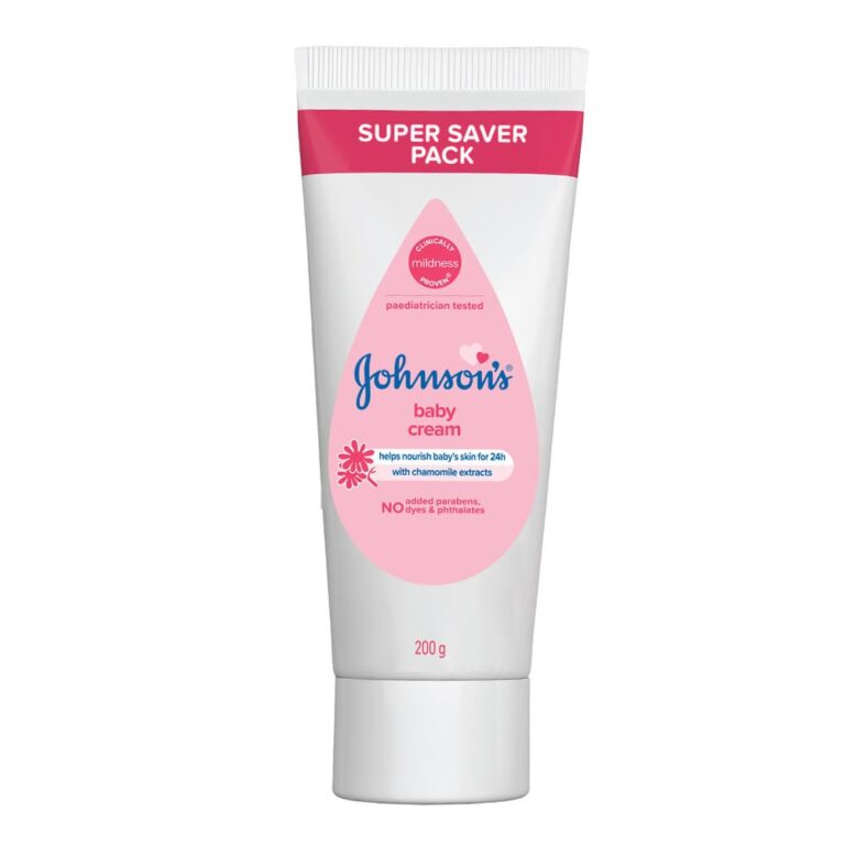Johnson’s baby cream 200g for soft and nourished baby skin