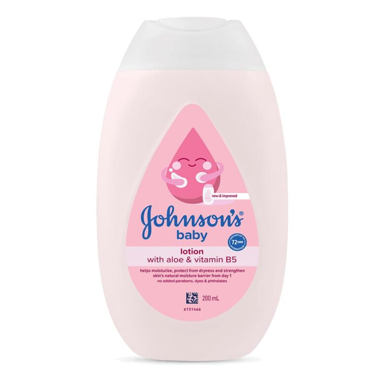 Johnson’s Baby Lotion 200ml for soft and hydrated baby skin
