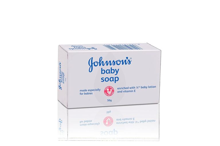 Johnson's Baby Soap 50g for gentle cleansing of delicate skin
