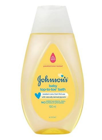 Johnsons top to toe baby wash 200ml for gentle daily cleansing