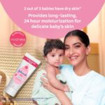 Mild and safe baby moisturizer for daily skin care routine