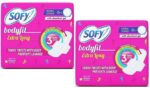 Sofy Bodyfit extra long sanitary pads pack of two for daily protection