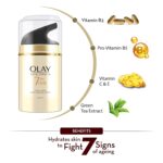 Hydrating night moisturizer with 7 in 1 skin care benefits