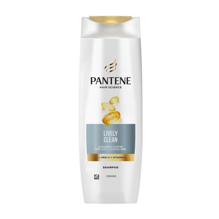 Pantene lively clean shampoo for fresh and healthy looking hair