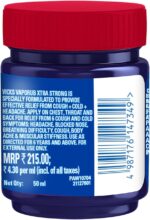 Vicks VapoRub Xtra Strong Balm 50 ml packaging