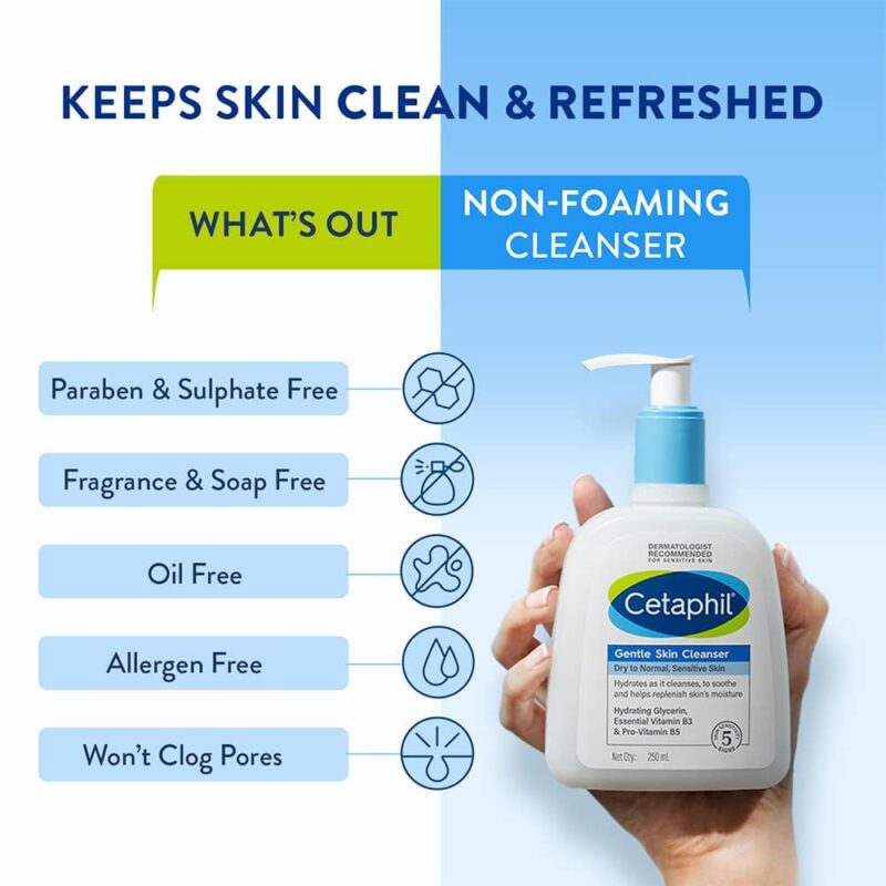 Cetaphil Gentle Skin Cleanser 250ml bottle